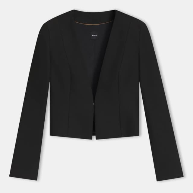 Boss Womens Jamaisa Formal Jacket Black female 4 (XXS)