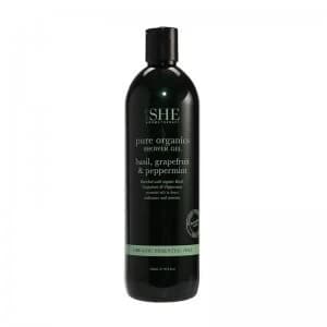 Om SHE Pure Organics Basil & Peppermint Body Wash 500ml