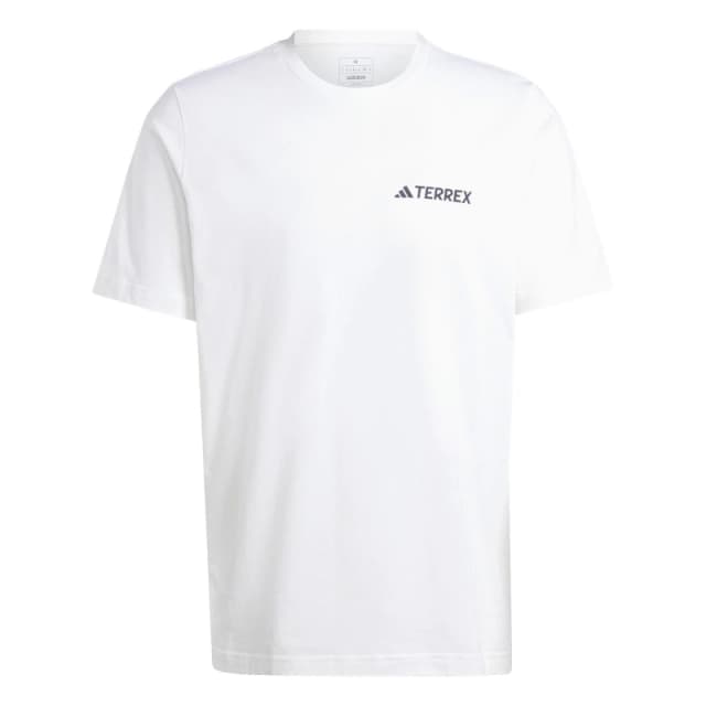 adidas Terrex Mountain Graphic T-Shirt - White White L