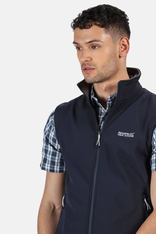 Regatta Bradwell III Softshell Bodywarmer - Blue Blue 5XL