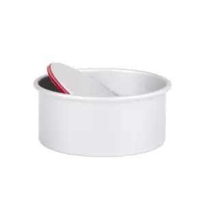 PushPan Non-Stick Deep Round Silver Cake Tin - 7 inch