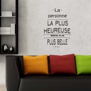 YS2-53 Black Decorative Wall Sticker