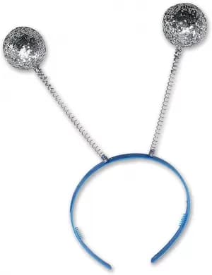 Glitter Ball Head Boppers Silver