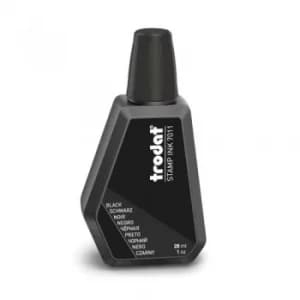 Trodat Stamp Pad Ink Black 28 ML