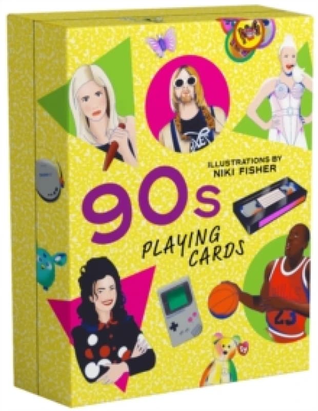 90s Playing Cards : Featuring the decades most iconic people, objects and moments Cards