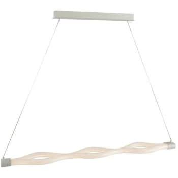 Fan Europe Lighting - Fan Europe HEAVEN LED Pendant Ceiling Light White 3050lm 4000K 102x15x2.8cm