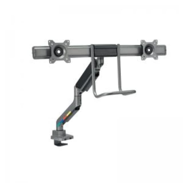 Kensington K58272WW SmartFit Dual Monitor Arm with Crossbar and Handle