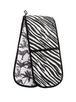 Summerhouse By Navigate Madagascar Double Oven Glove - Zebra