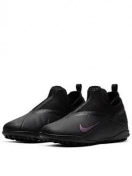 Nike Junior Phantom Vision Academy Dynamic Fit Astro Turf Football Boots - Black