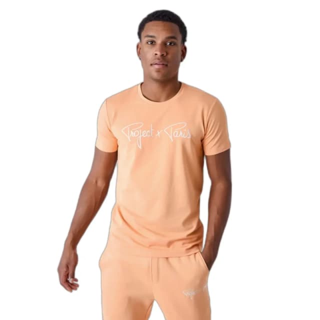 Project X Paris Embroidery T-Shirt Essentials Project X Paris Essentials Orange Male S