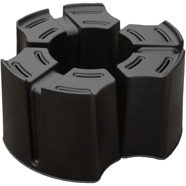 Straight Multi Piece Black Water Butt Stand MULTIBLK