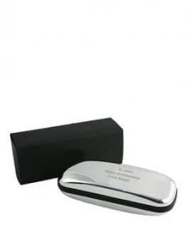 Personalised Chrome Plated Glasses Case