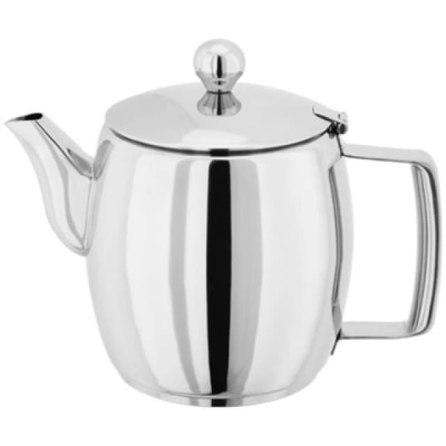 Judge Traditional 4 Cup Hob Top Teapot 1 Litre - Silver