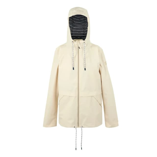 Womens hooded waterproof jacket Regatta Bayletta II Blanc Female 38