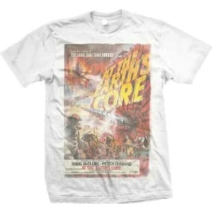 StudioCanal - At the Earths Core Unisex Large T-Shirt - White