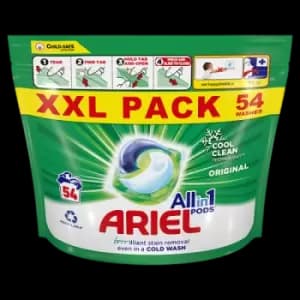 Ariel Original All-in-One Pods Washing Liquid Capsules 54 Washes