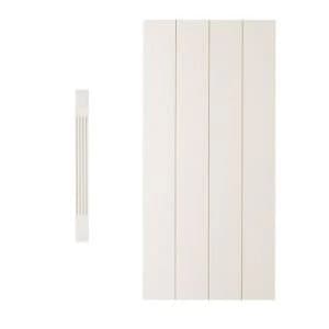 Cooke Lewis Carisbrooke Square wall pilaster kit H760mm W115mm D355mm