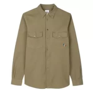 Paul Smith Casual Cotton Shirt - Green