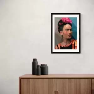East End Prints Frida 2 Print MultiColoured