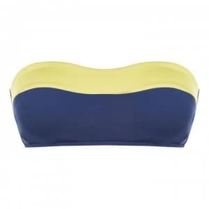 Seafolly Loop Bandeau Bikini Top - Blue Opal