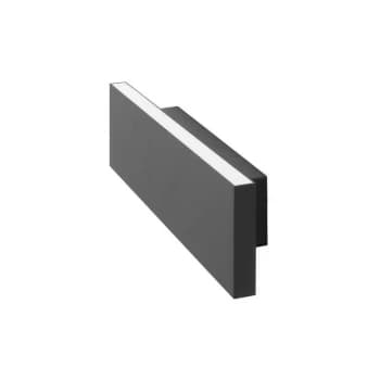 Forlight Thin - LED Up Down Wall Light Black 6.4W 3000K 215lm