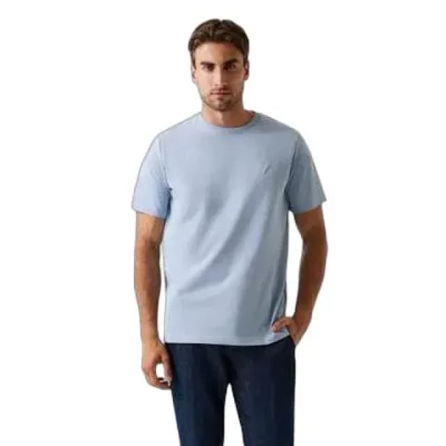 Guess T-Shirt Guess Patch Beige Male M