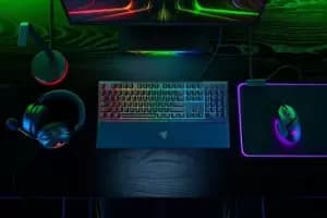 Razer Ornata V3 keyboard USB QWERTZ German Black