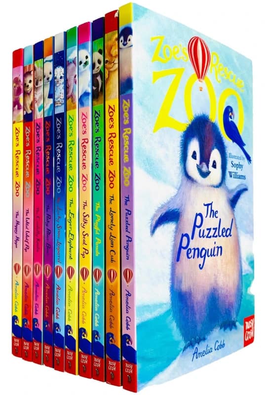 Zoe's Rescue Zoo 10 Book Set Amelia Cob A Heartwarming Animal Friends Series For Kids Amelia Cobb Books