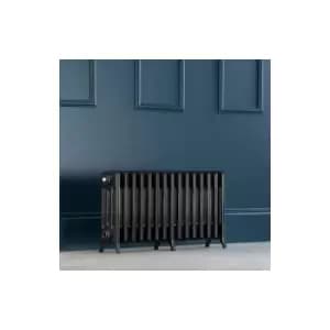 Arroll - Traditional Colosseum Horizontal Quad Bar Column Radiators 450 x 906 Anthracite - Grey