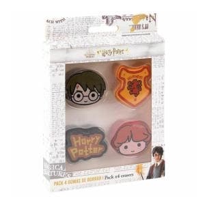 Harry Potter Stationery Gomme Erasers S1