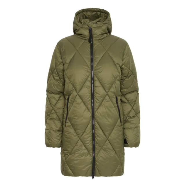 b.Young Womens coat b.young Bominax Vert Female 34