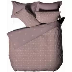 Furn Bee Deco Duvet Cover Set (King) (Blush Red)