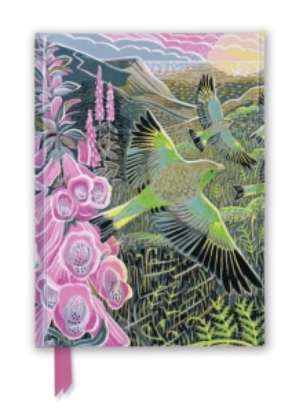 Annie Soudain: Foxgloves and Finches (Foiled Journal) Notebook / blank book