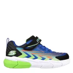 Skechers & Strap Sneaker W Upper Emboss - Blue