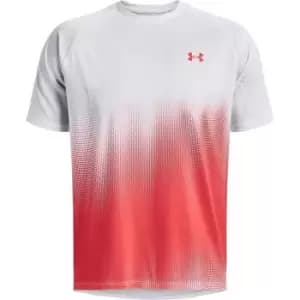 Under Armour Tech Fade SS - White