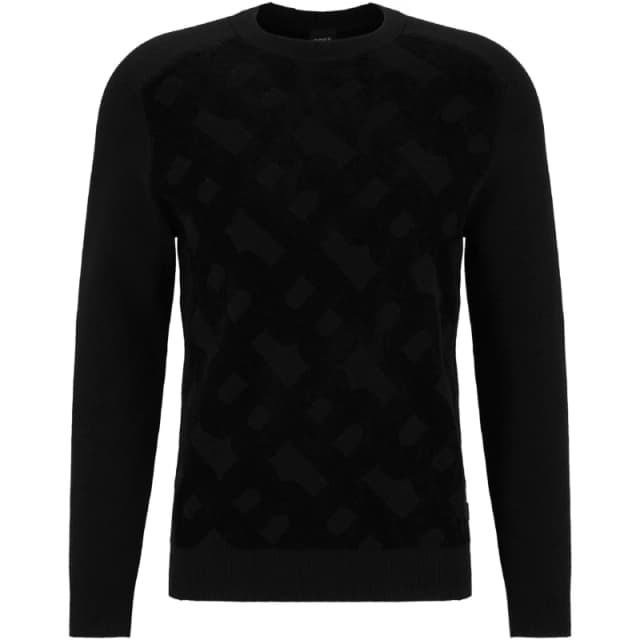 Boss Mens Fenturo Crew Sweatshirt Black male 2XL