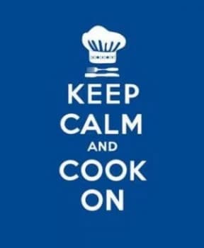 Keep Calm and Cook on by Lewis Esson Hardback