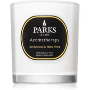 Parks London Aromatherapy Sandalwood Ylang Ylang Scented Candle 220g