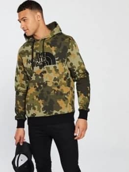 The North Face Drew Peak Pullover Hoodie Camo Size L Men