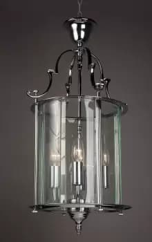 Colchester 4 Light Chrome Indoor Lantern