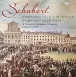 Schubert: Symphony No. 8 "Unfinished"; Symphony No. 9 Great" (Music CD)