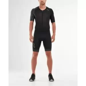 2XU Compression Full Zip Sleeved Trisuit - Black