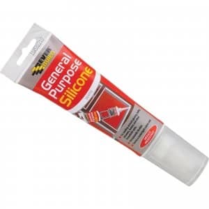 Everbuild Easi Squeeze General Purpose Silicone Sealant White 80ml