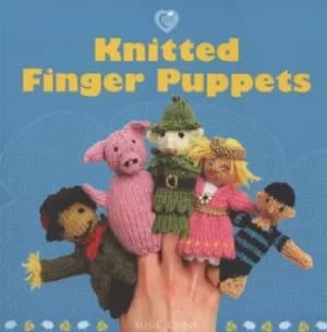 Knitted finger puppets by Susie Johns