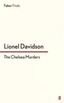 The Chelsea Murders by Lionel Davidson Book