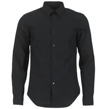 G-Star Raw CORE SHIRT mens Long sleeved Shirt in Black - Sizes UK S