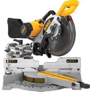 DEWALT DW717 XPS Sliding Compound Mitre Saw 250mm 110v