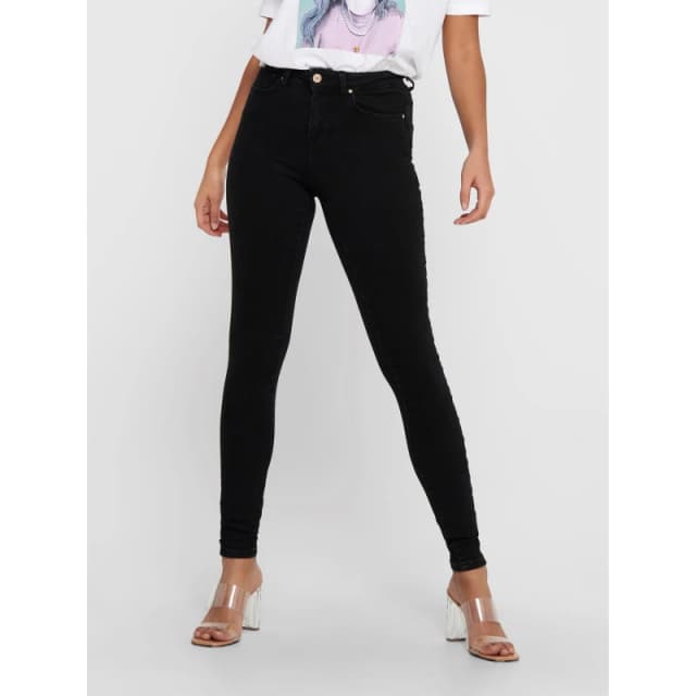 Only Womens Skinny Jeans Black female S L30