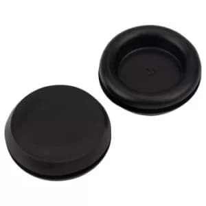 Schneider Electric 3280035 PVC Cable Grommet Quick Fit 25mm Closed...