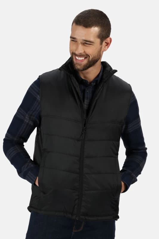 Regatta Regatta Men Stage Insulated Bodywarmer in Black Size: Small Black S Male 5057538108505